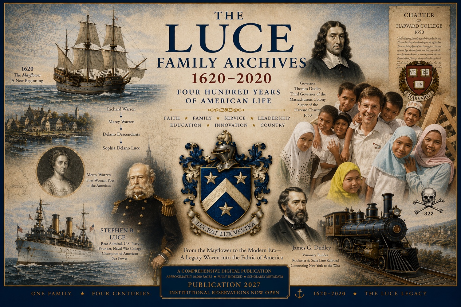 The Luce Family Archives, 1620 to 2020, four hundred years of American life