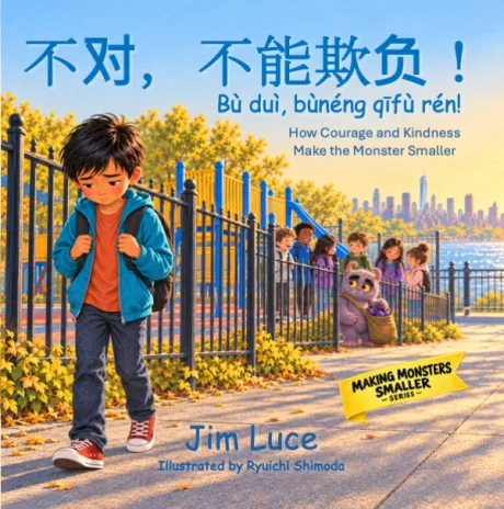 Cover of 不对，不能欺负人！ How Courage and Kindness Make the Monster Smaller