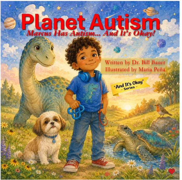 Cover of Planet Autism: Marcus Has Autism… and It’s Okay!